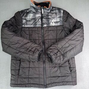 Gerry Weber Black and Gray Kids Large 14 16 Puffer Jacket